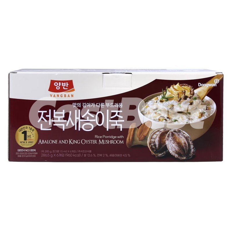 동원 양반 전북새송이죽 286.5g*6개(용기)