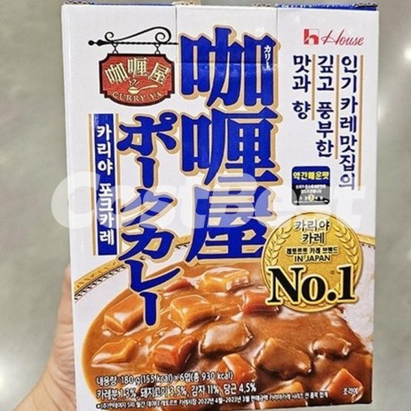 카리야 포크카레 약간매운맛 180g*6입