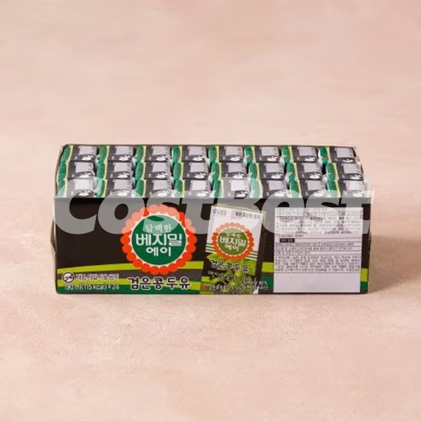 베지밀 A 담백한 검은콩 두유 190ml*24입