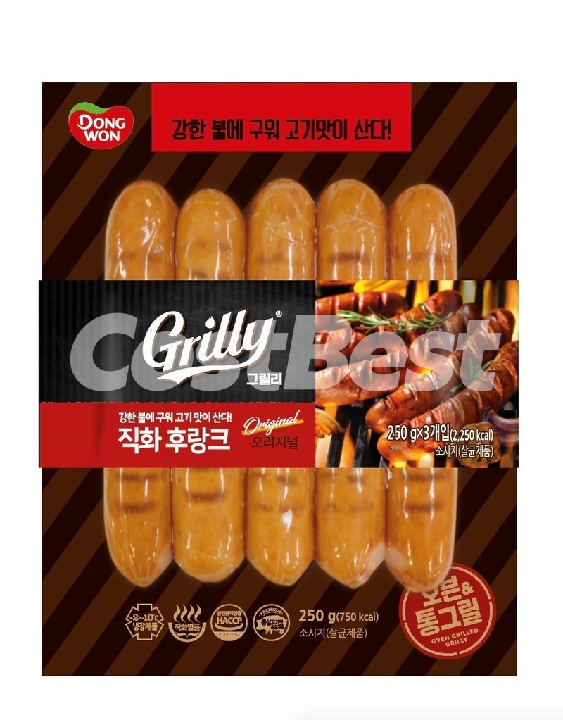 동원 그릴리 저축왕정육랑크 750g