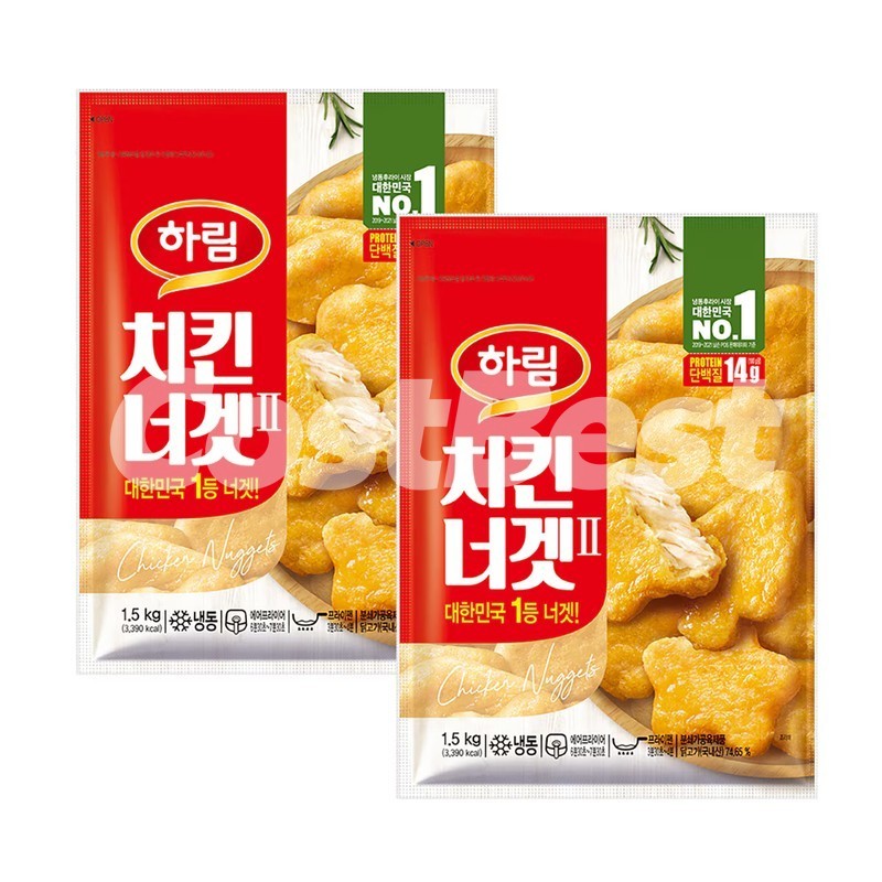 하림 맥시칸 치키너겟 1.5kg