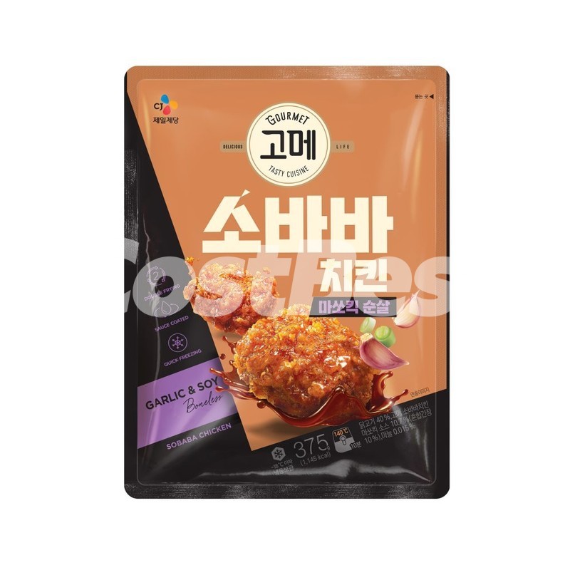 CJ고메 소바바치킨 마늘&소이 1kg