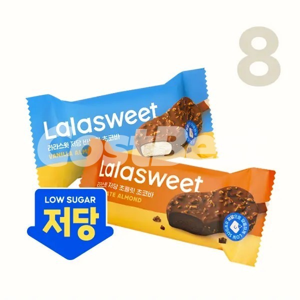 라라스윗 저당 초콜바 8입(720ml)