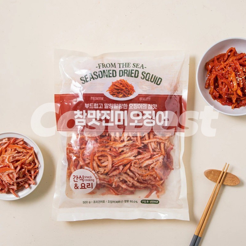 참맛징미오징어 500g