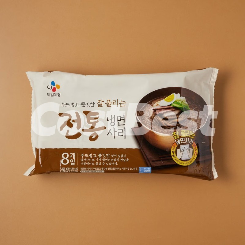 CJ 부드러고 쫄깃한 냉면사리 150g*8입