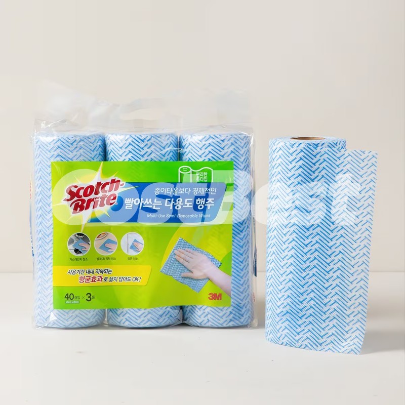 3M 빨아쓰는 다용도 행주 3P