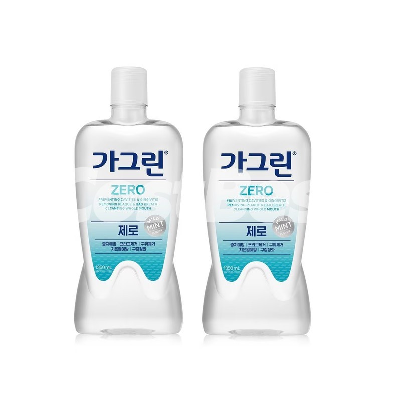 가그린 제로 1350ml*2입