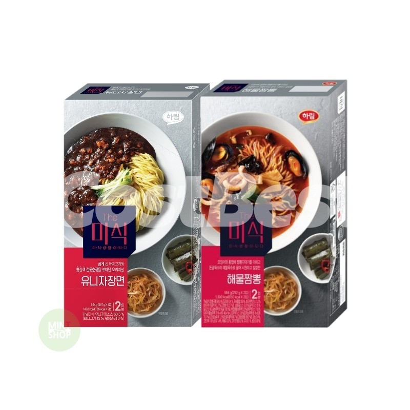 The Mishik Blackbean Sauce Noodles 100g*6입