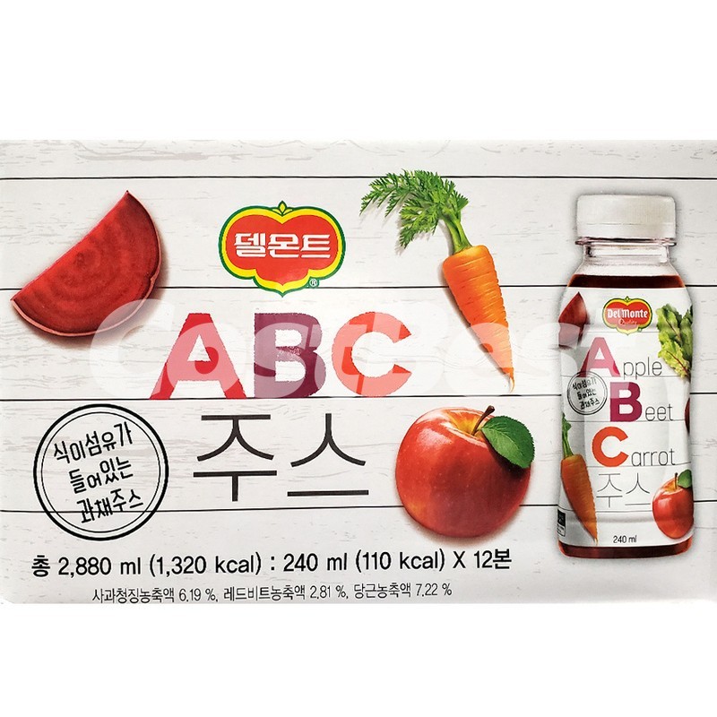 ABC 주스 240ml*12일
