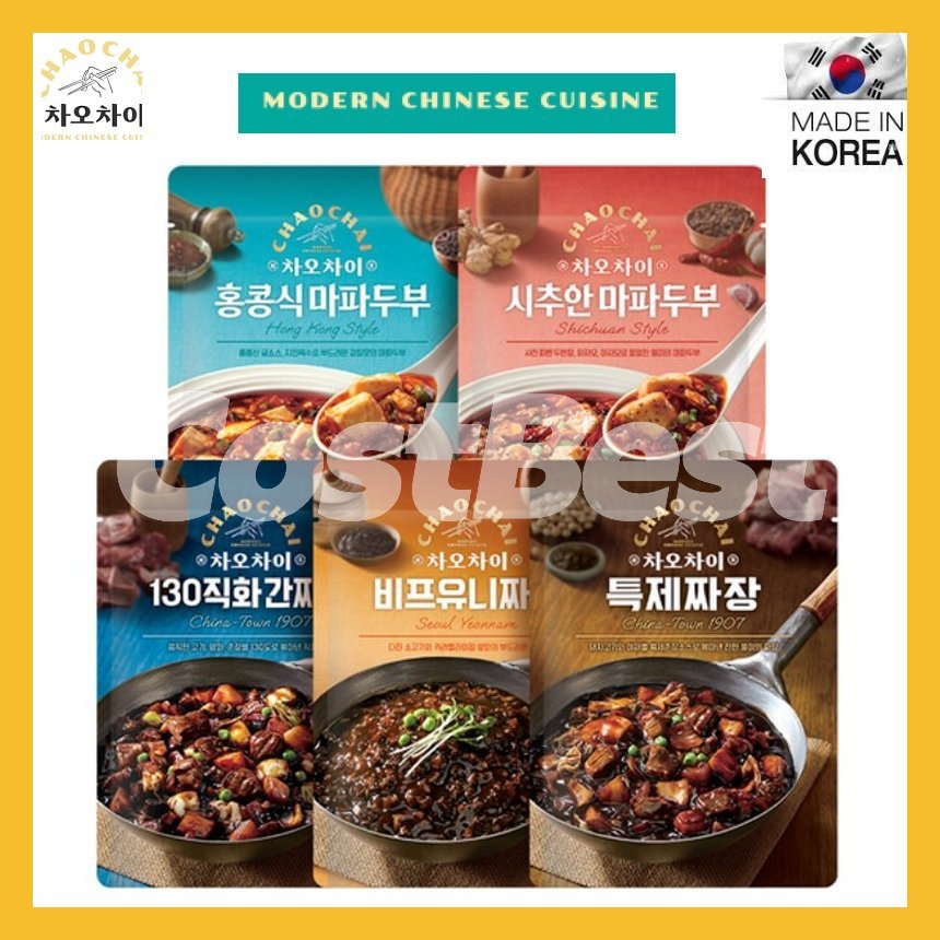 CHAOCHAI STIR-FIRED MEAT JJAJANG 180g*5개